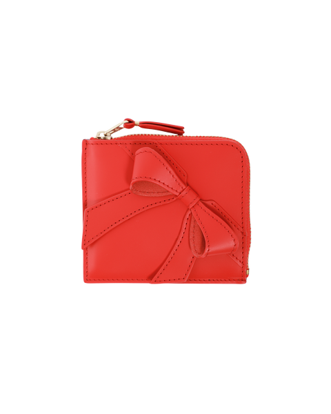 Bow Side Zip Wallet