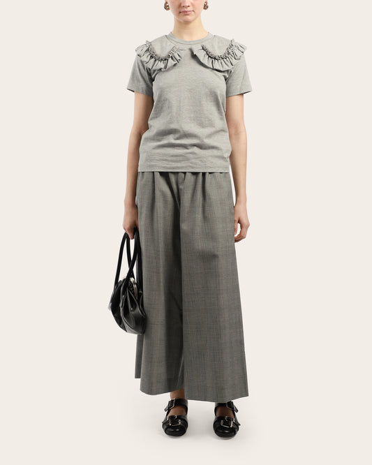 Checked Culotte