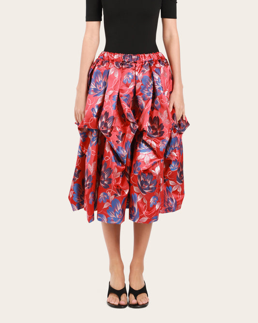 Drape Tier Skirt