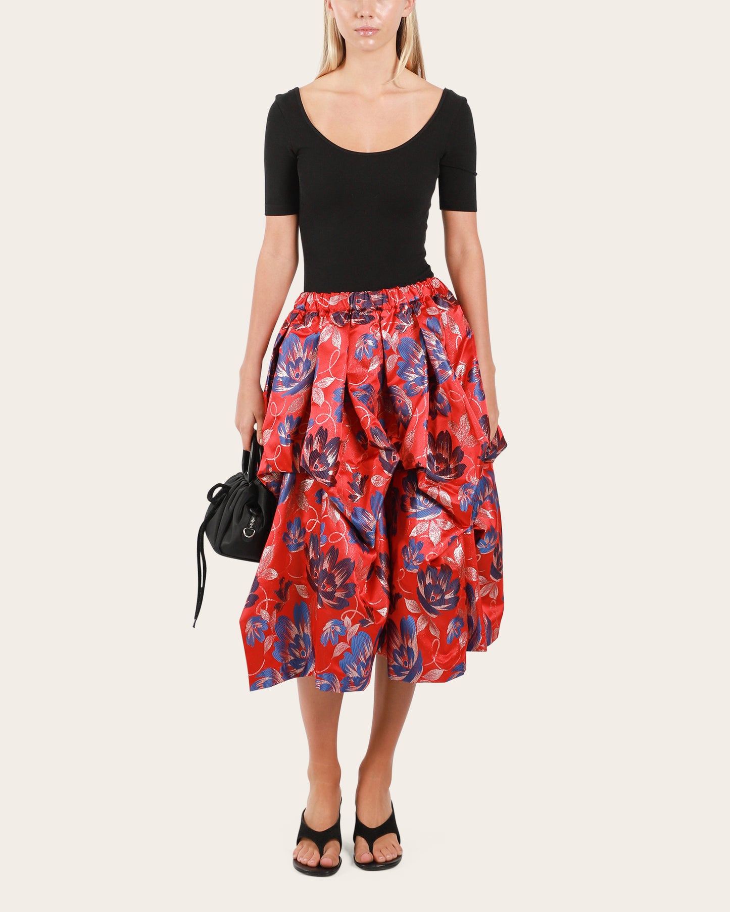 Drape Tier Skirt