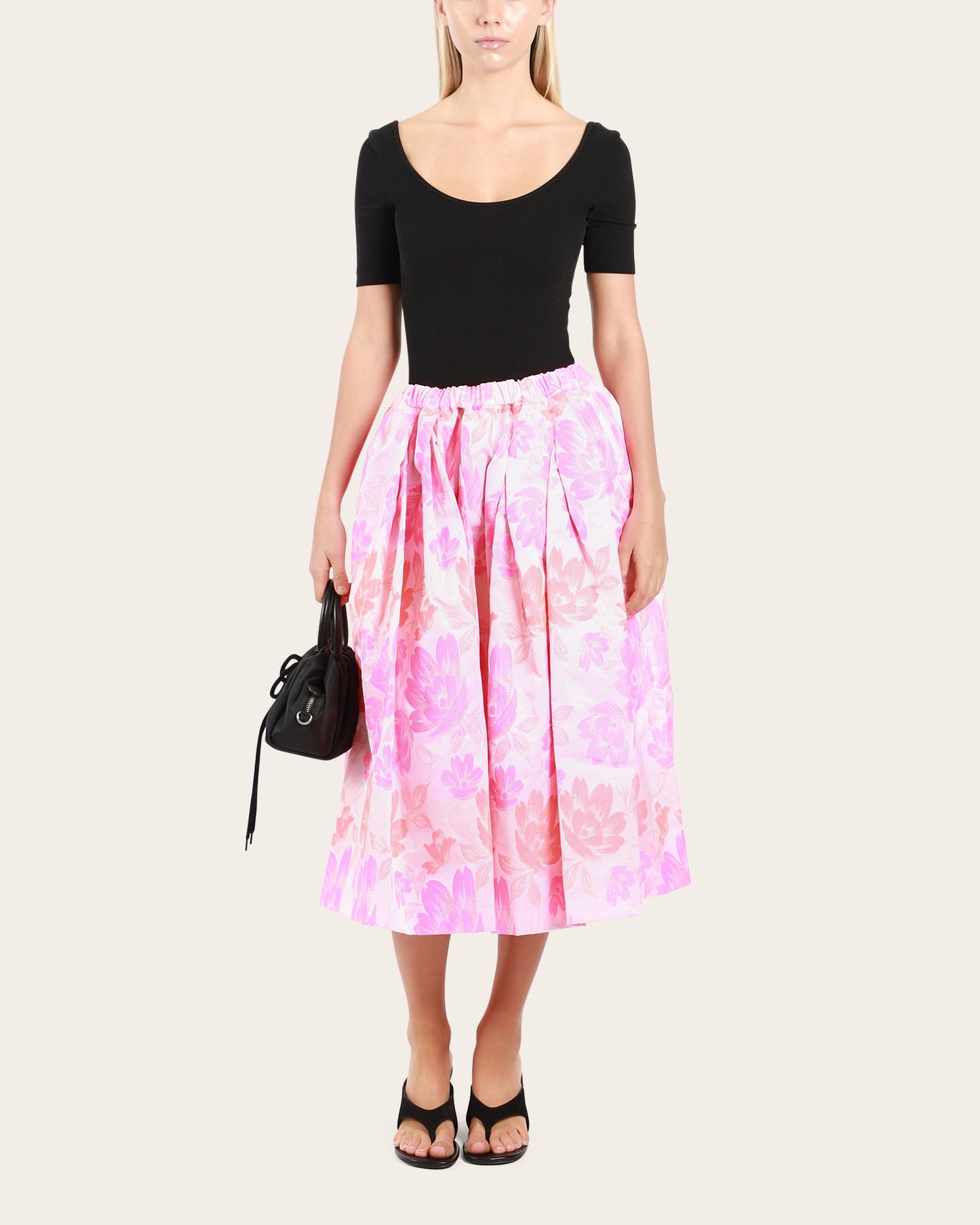 Wonky Pleat Skirt