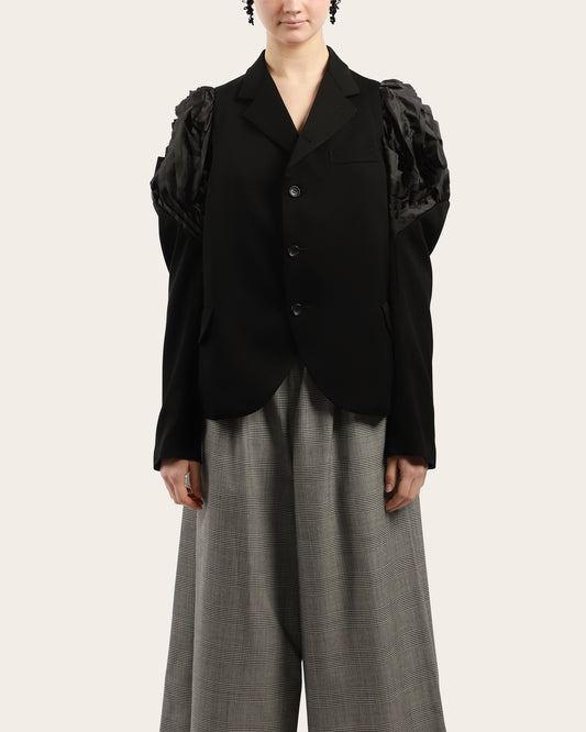 Shoulder Ruffle Jacket