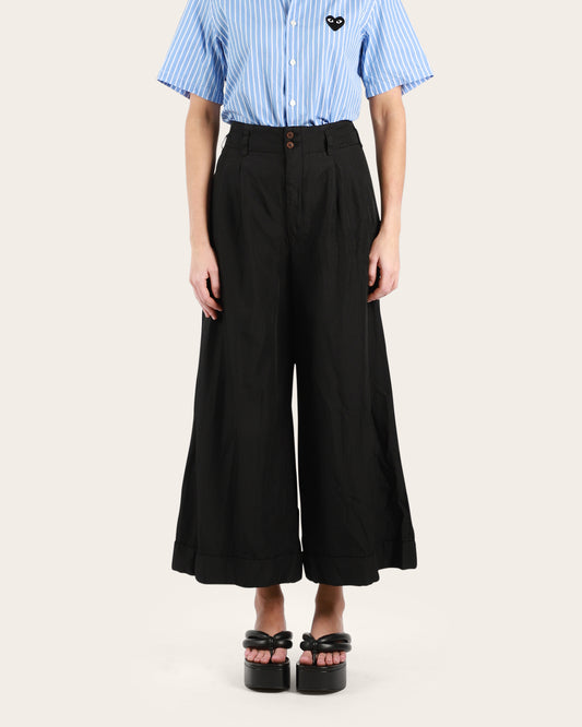 Wrinkle Pleated Pants