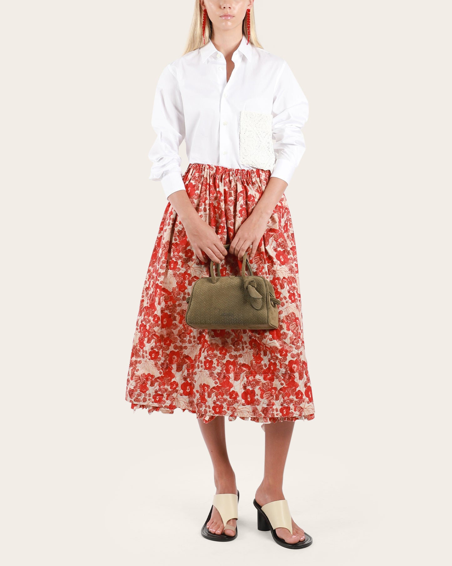 Crochet Pocket Shirt