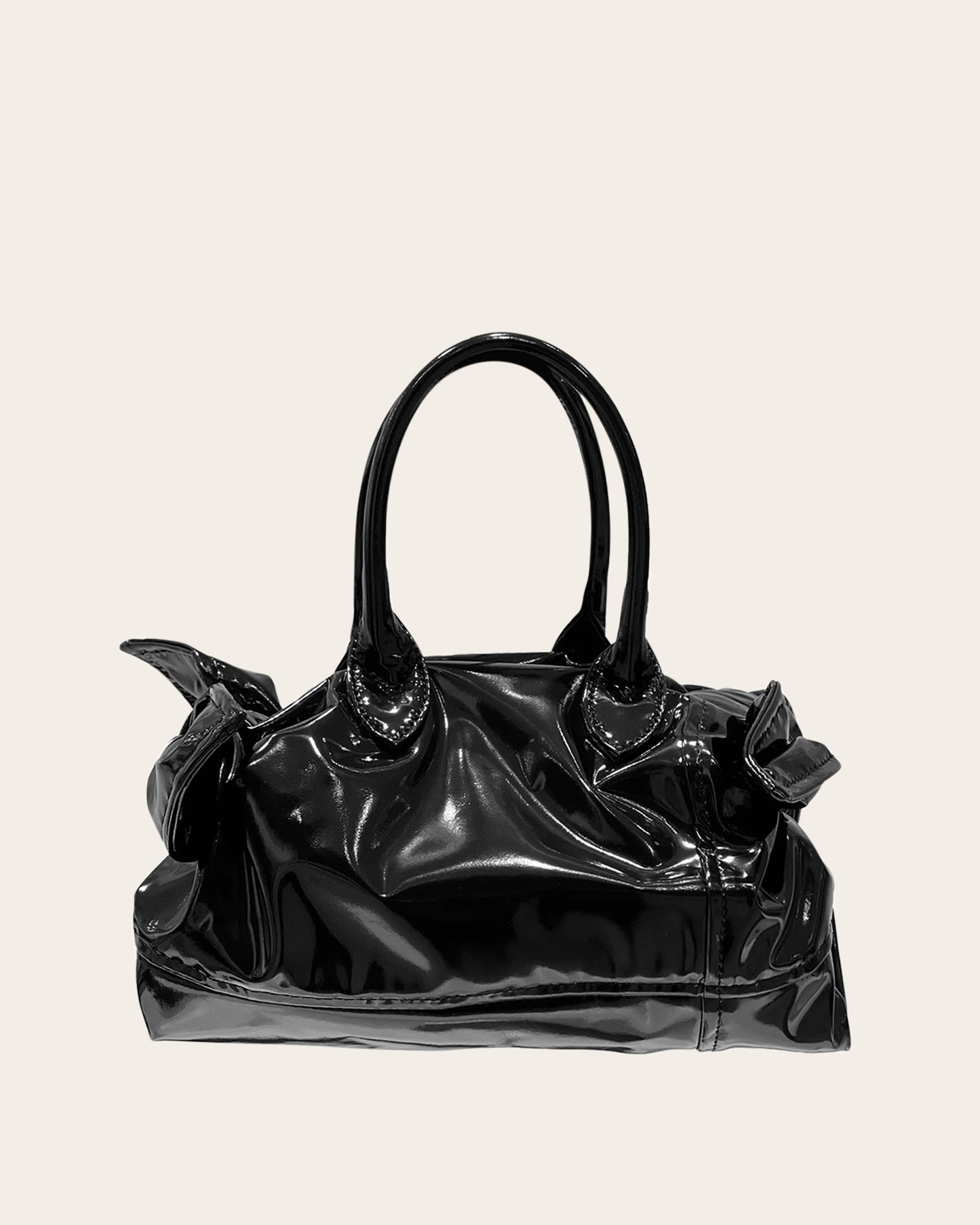 Black Tie Detail Bag