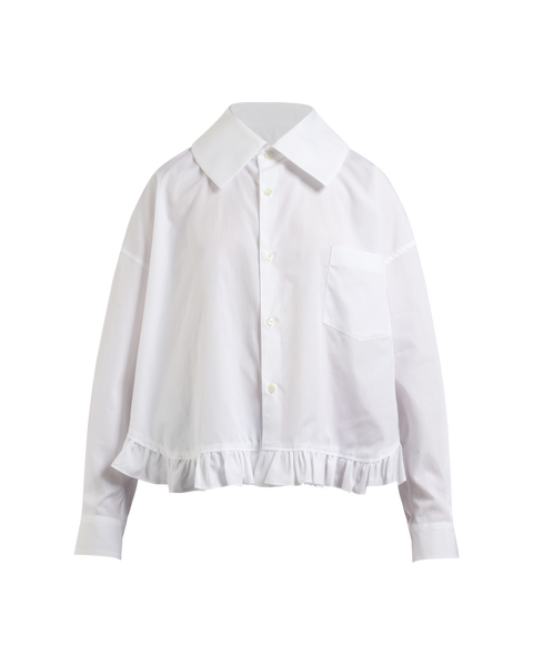 Cropped Frill Shirt