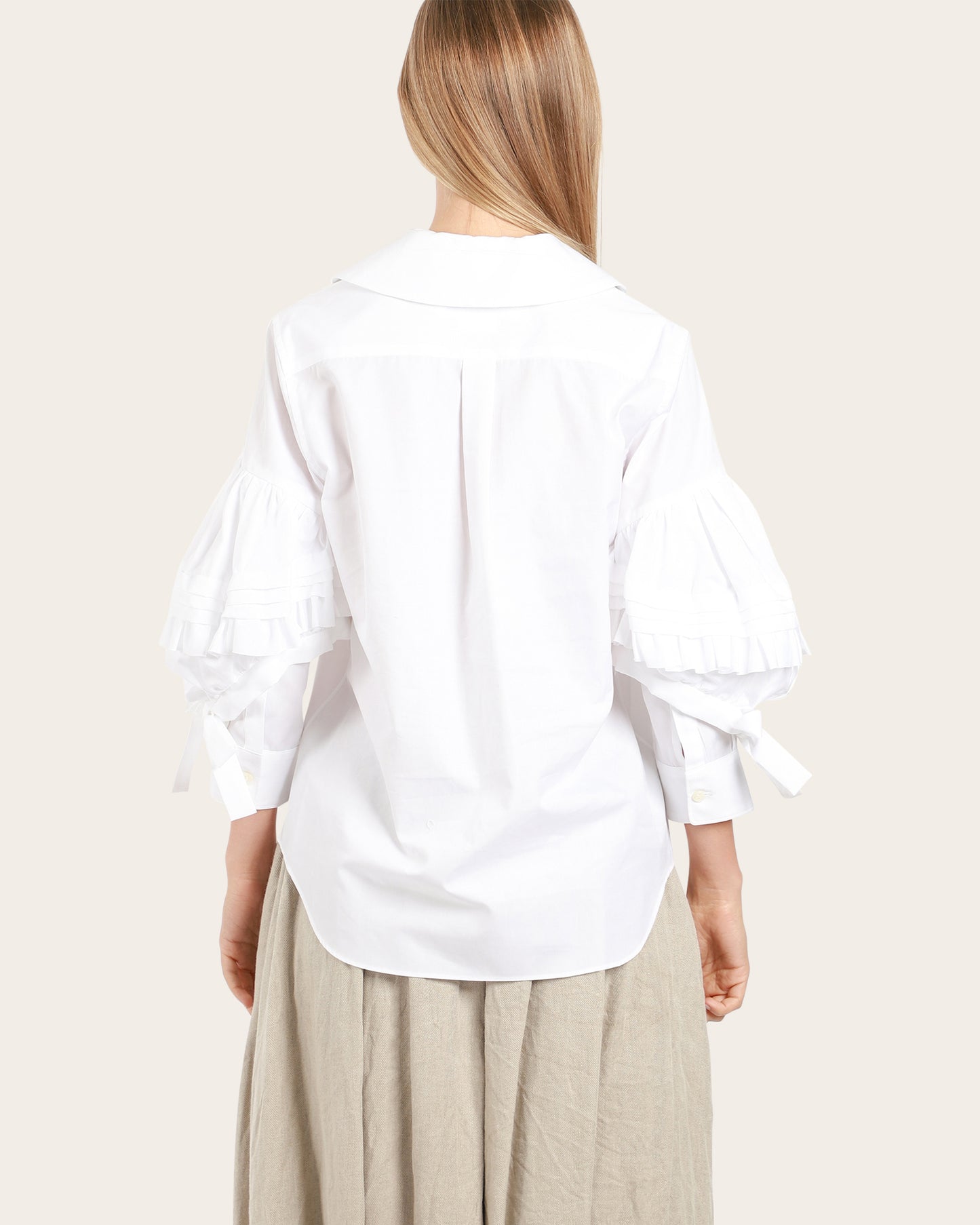 Layered Sleeve Blouse