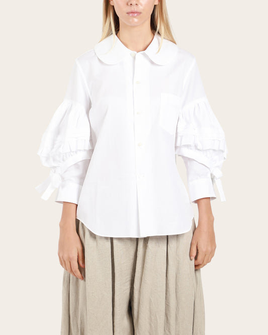 Layered Sleeve Blouse