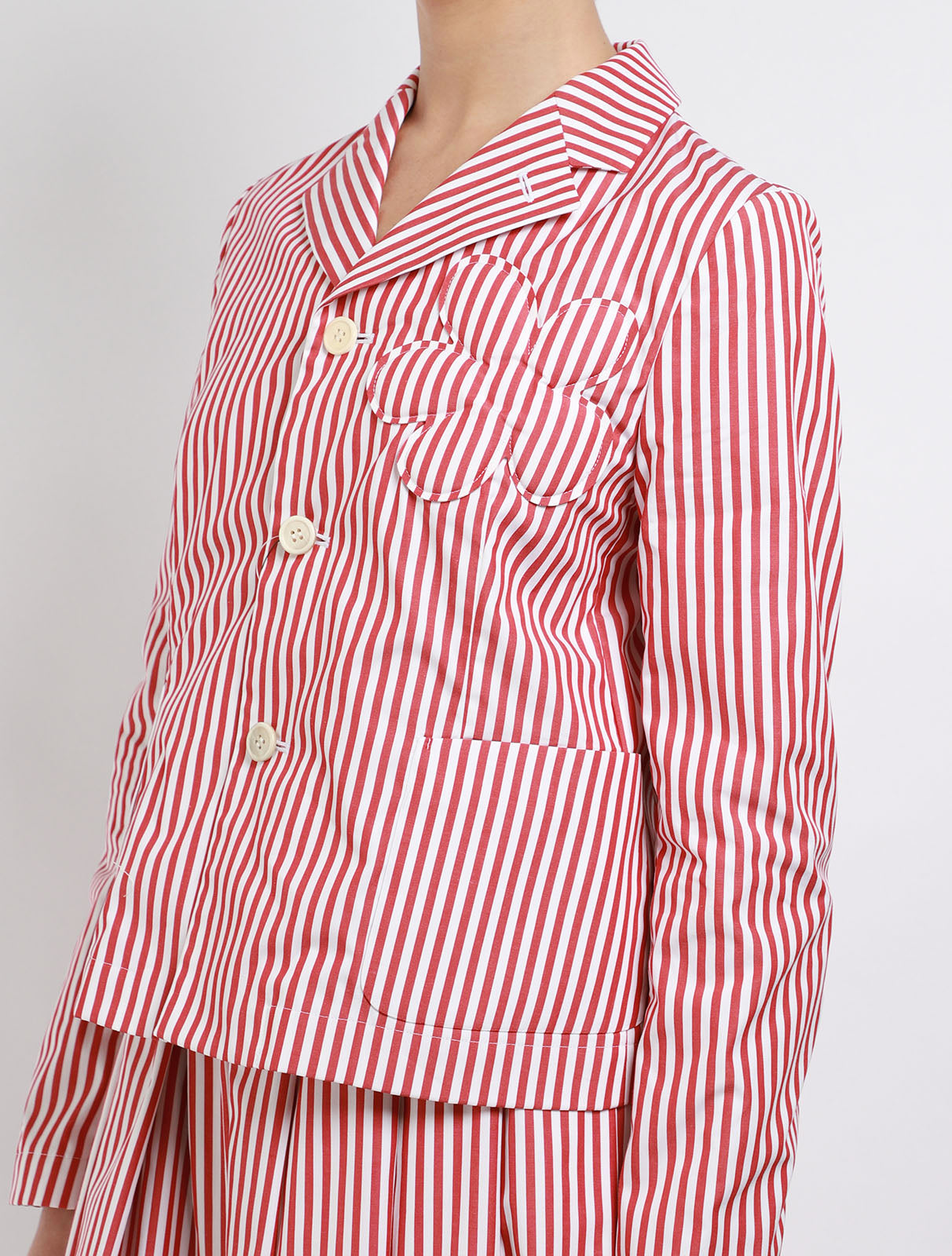 Red Stripe Tailored Jacket