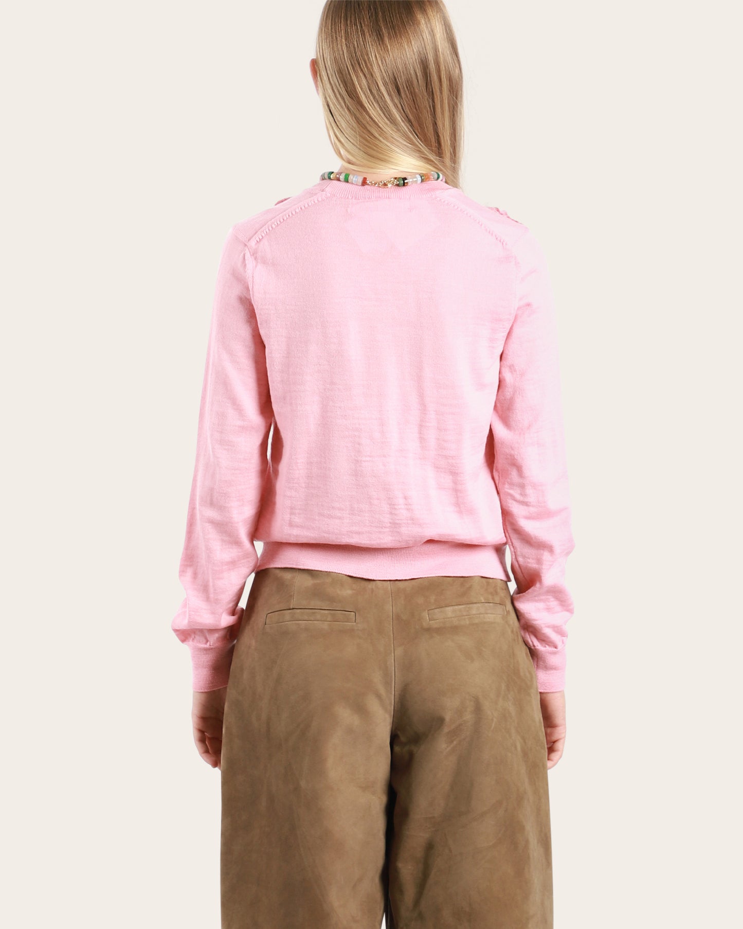 Ruffle Bow Sweater