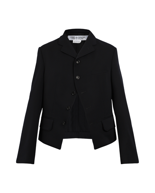 Open Front Button Jacket