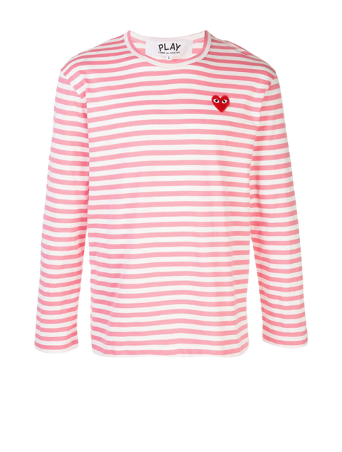 Men's Bright Striped Long Sleeve T-Shirt