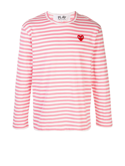 Men's Bright Striped Long Sleeve T-Shirt