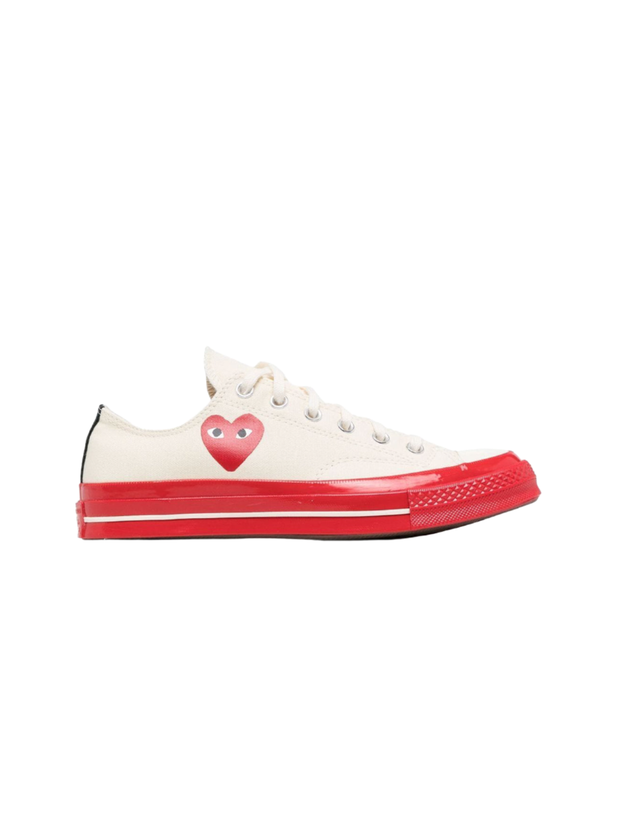 PLAY X Converse Low Top Red Sole