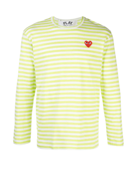 Men's Bright Striped Long Sleeve T-Shirt