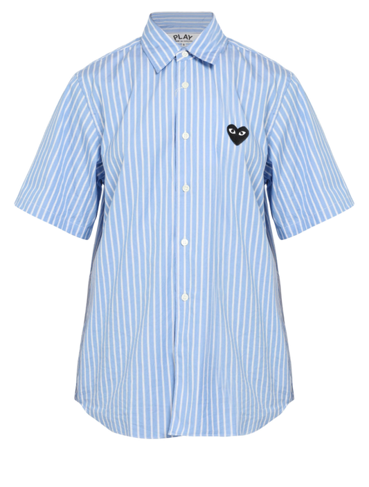 Unisex Short Sleeve Varied Stripe Shirt