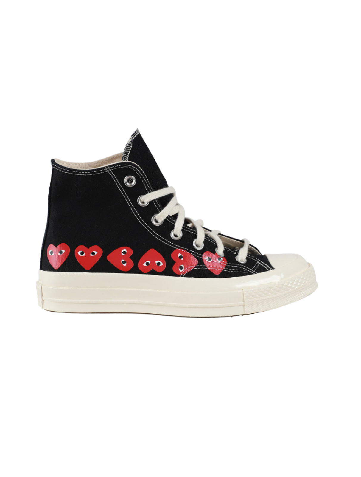 PLAY X Converse Hi Top Multi Heart