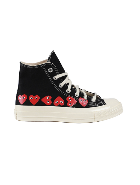 PLAY X Converse Hi Top Multi Heart