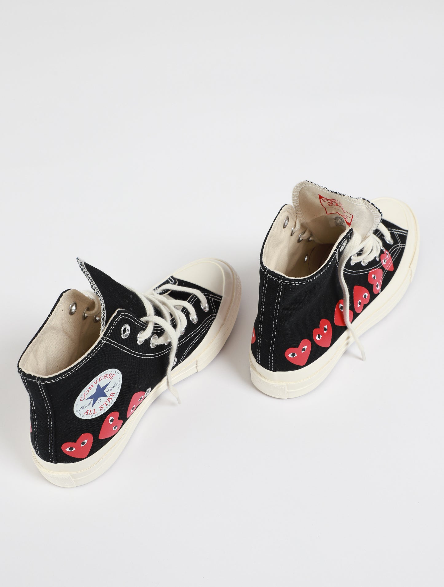 PLAY X Converse Hi Top Multi Heart