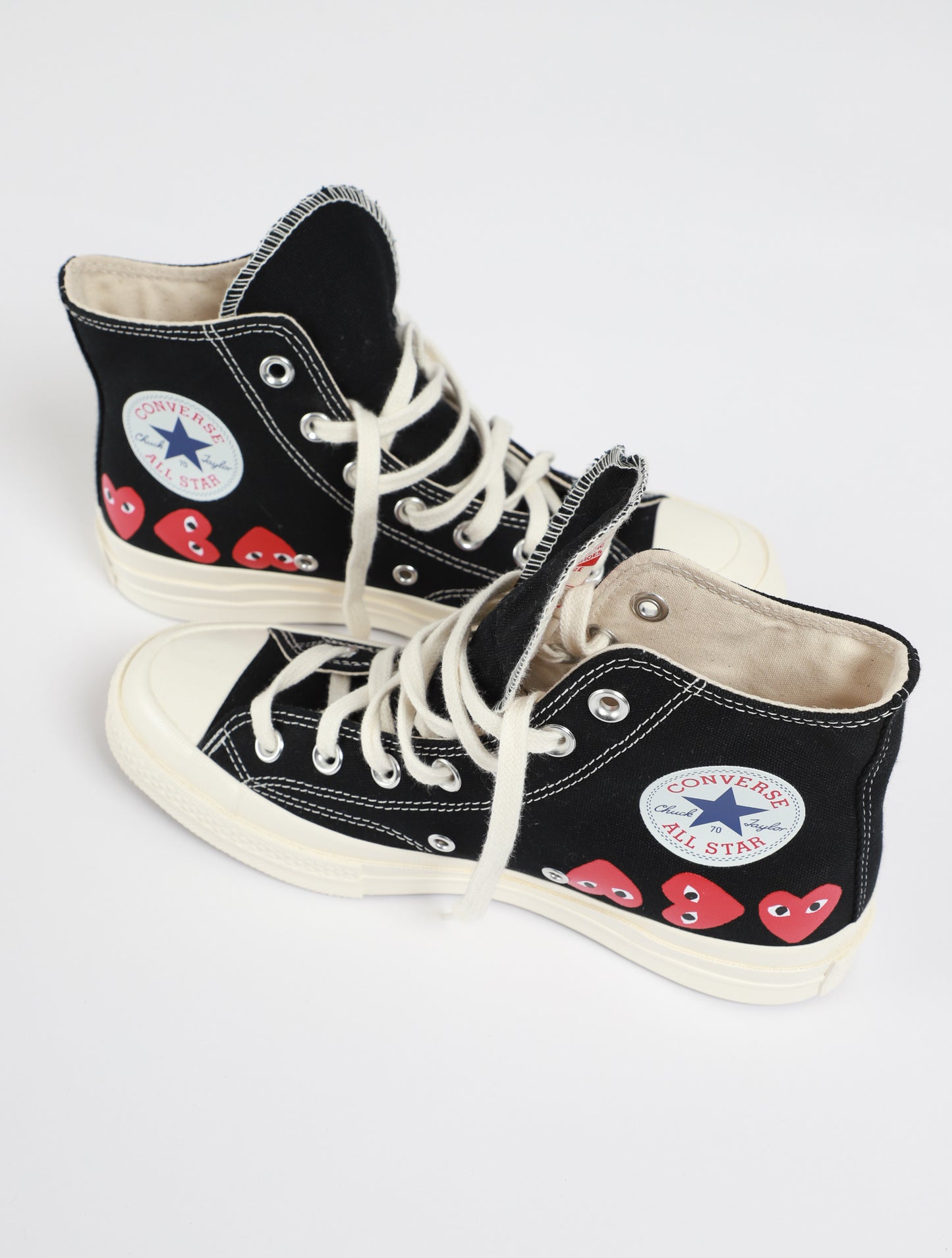 PLAY X Converse Hi Top Multi Heart