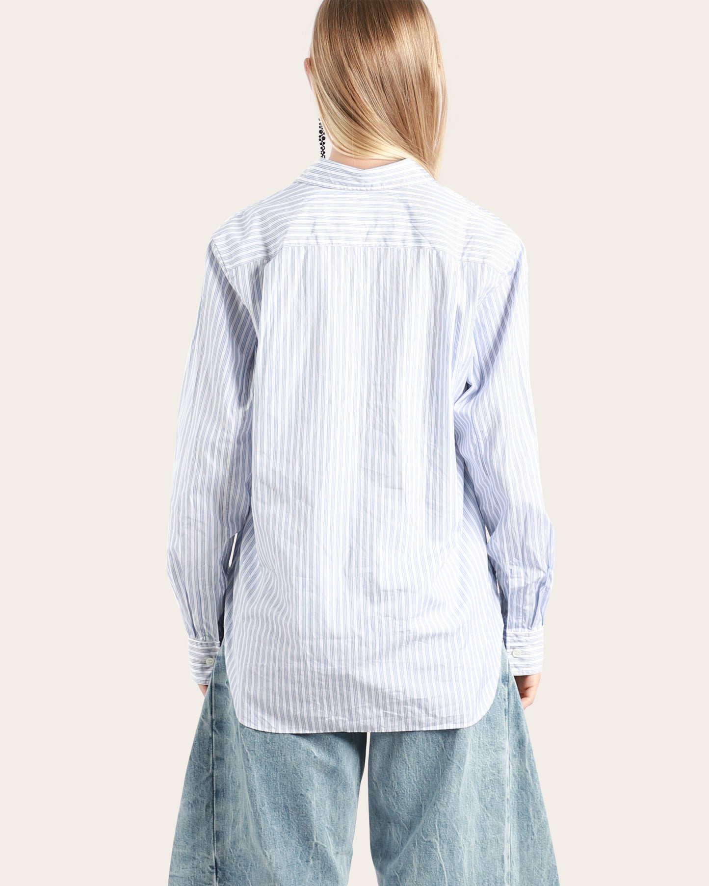 Stripe Shirt Black Heart