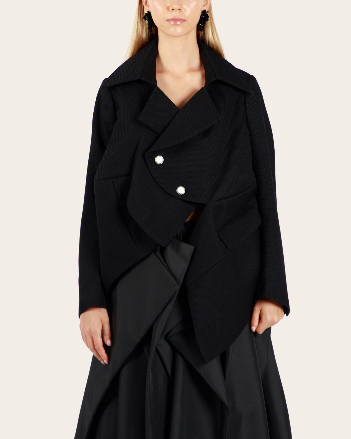 Rounded Asymmetric Jacket