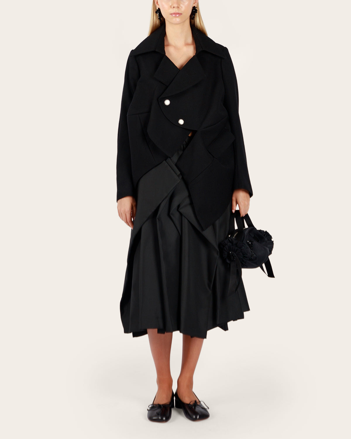 Rounded Asymmetric Jacket