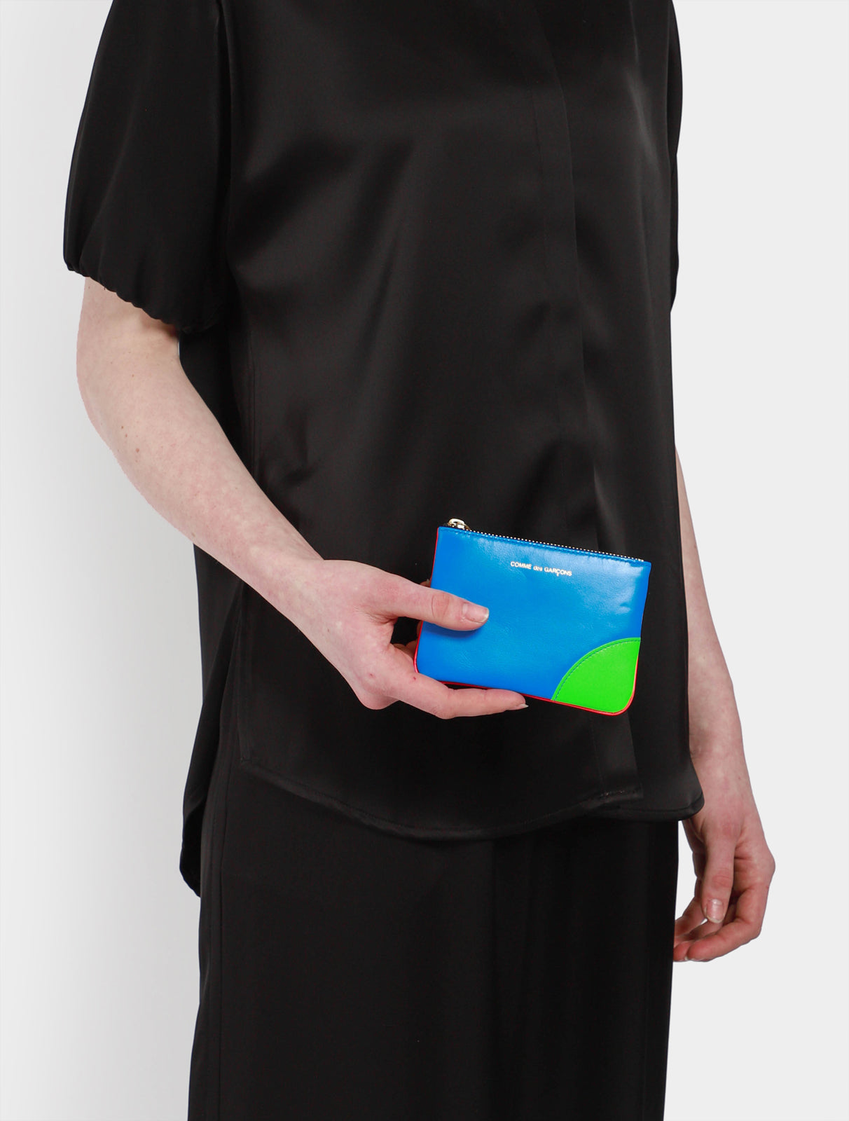 Super Fluo Small Zip Pouch Wallet