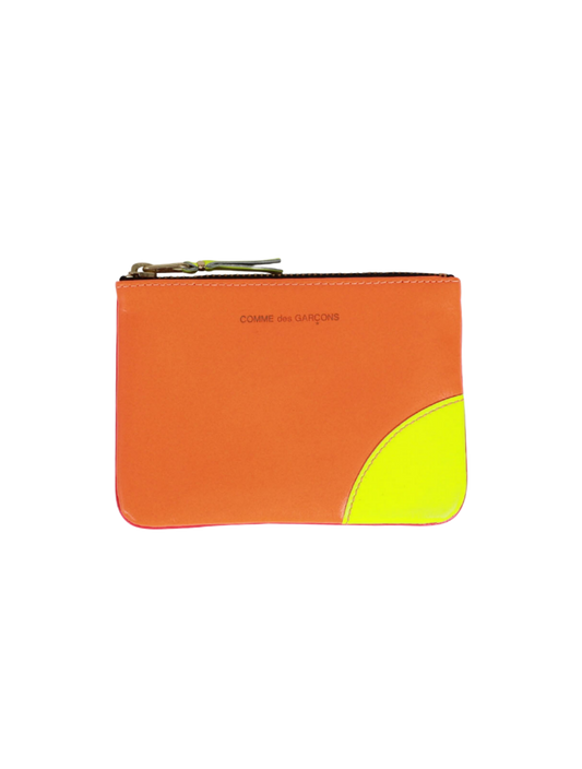 Super Fluo Small Zip Pouch Wallet