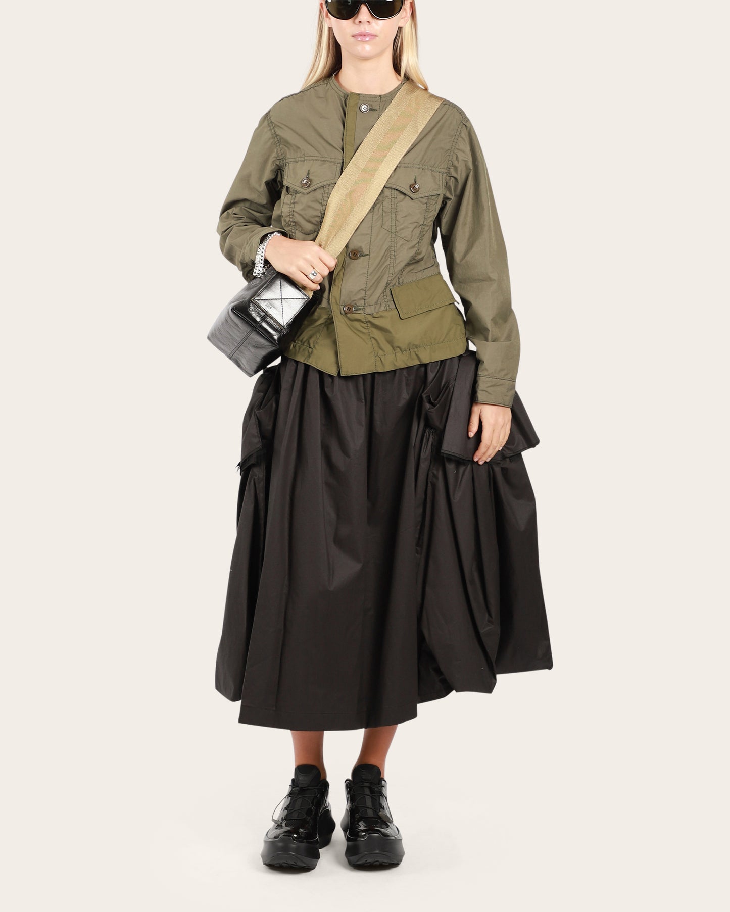 Crop Cargo Jacket