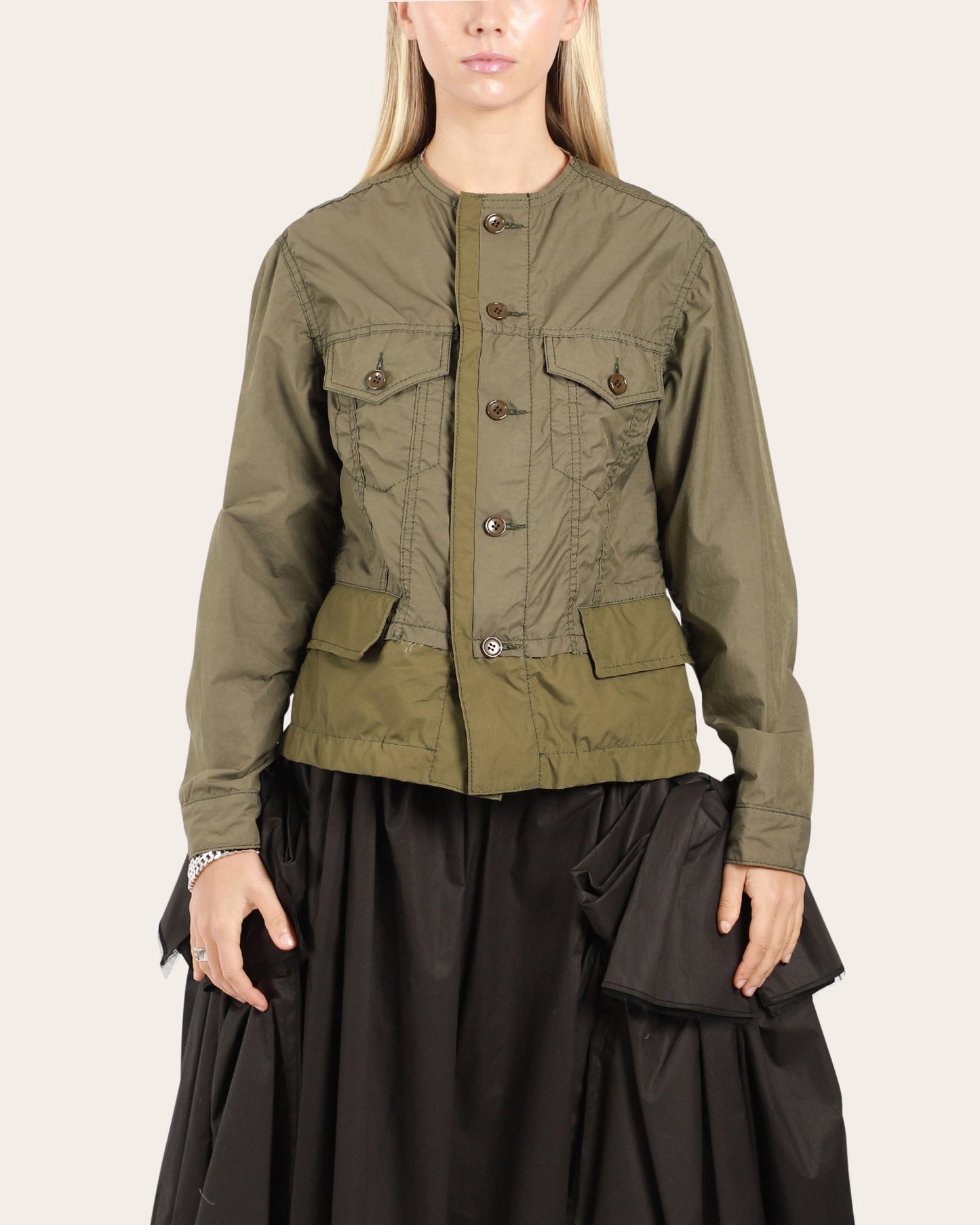 Crop Cargo Jacket