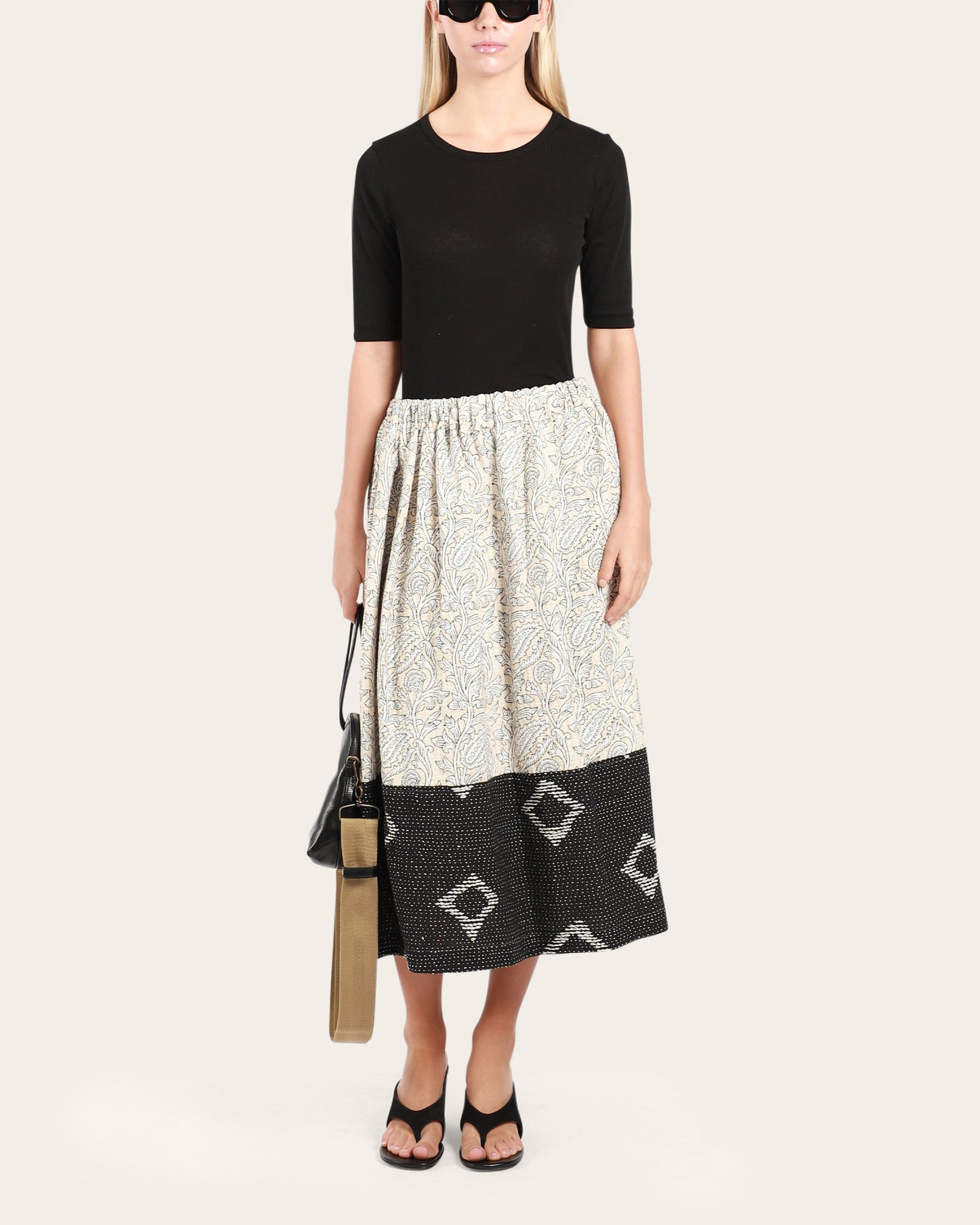 Floral Quilt Skirt
