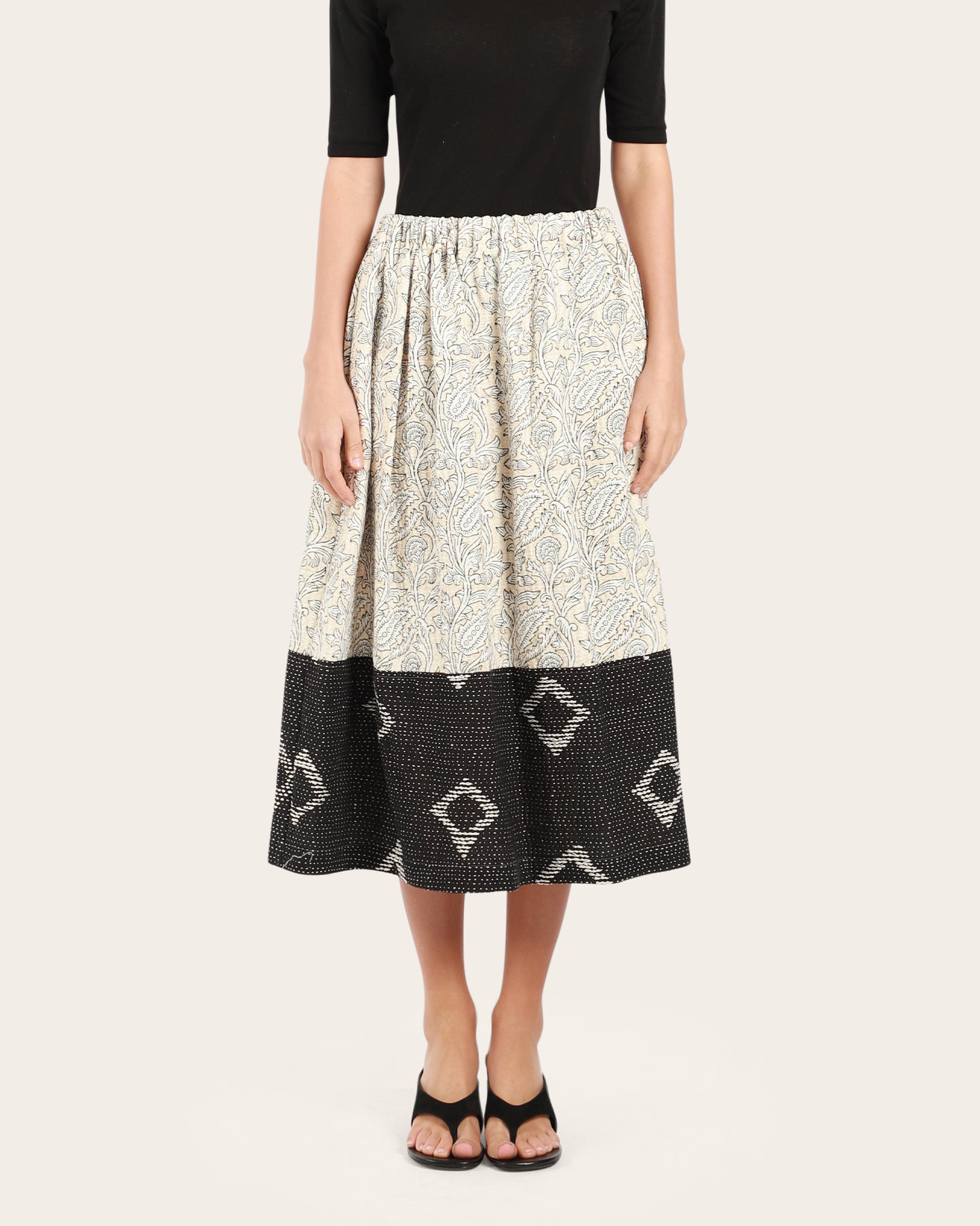 Floral Quilt Skirt