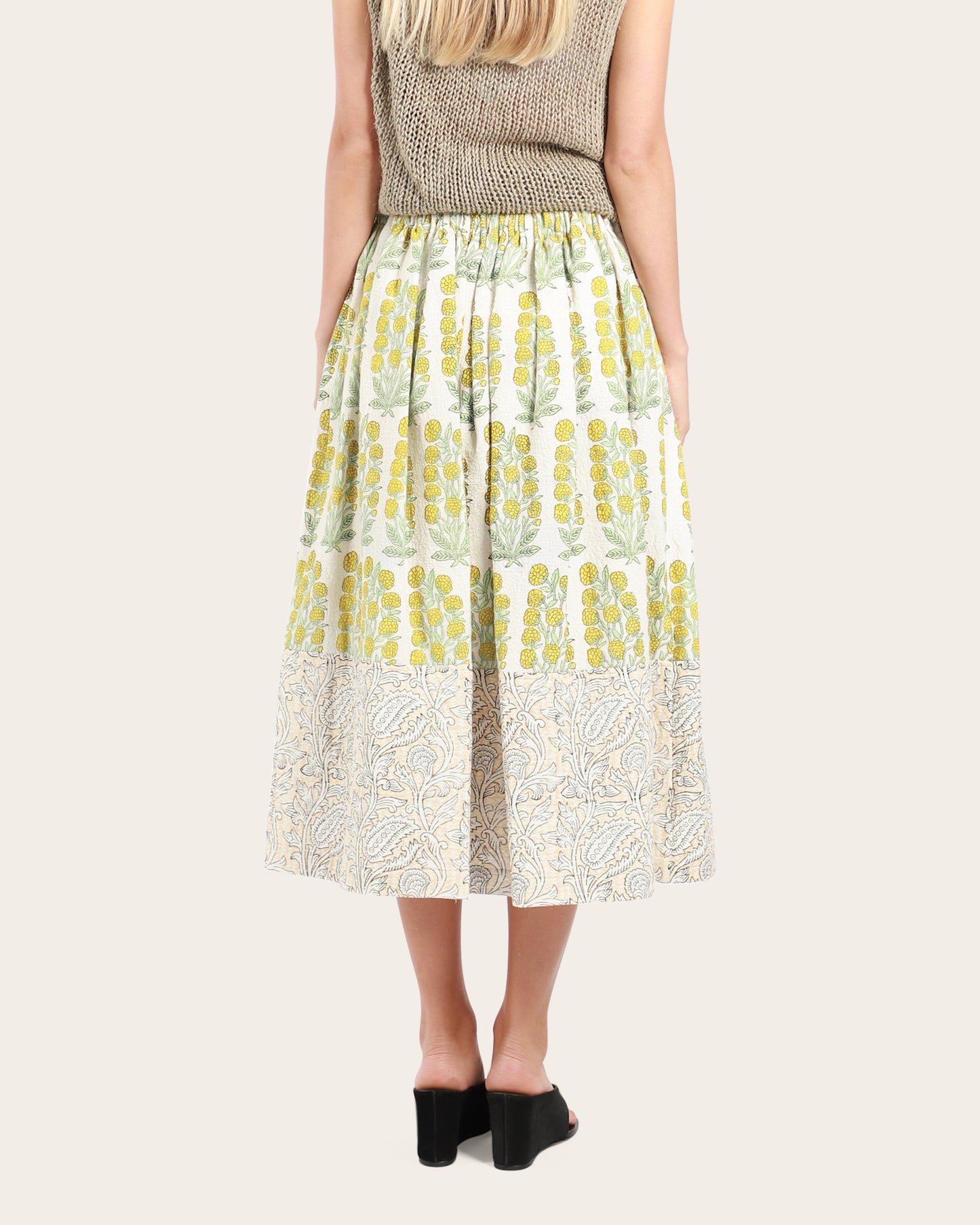 Floral Quilt Skirt