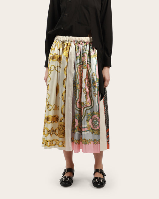 Chain Print Skirt