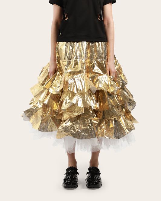 Voluminous Tiered Skirt
