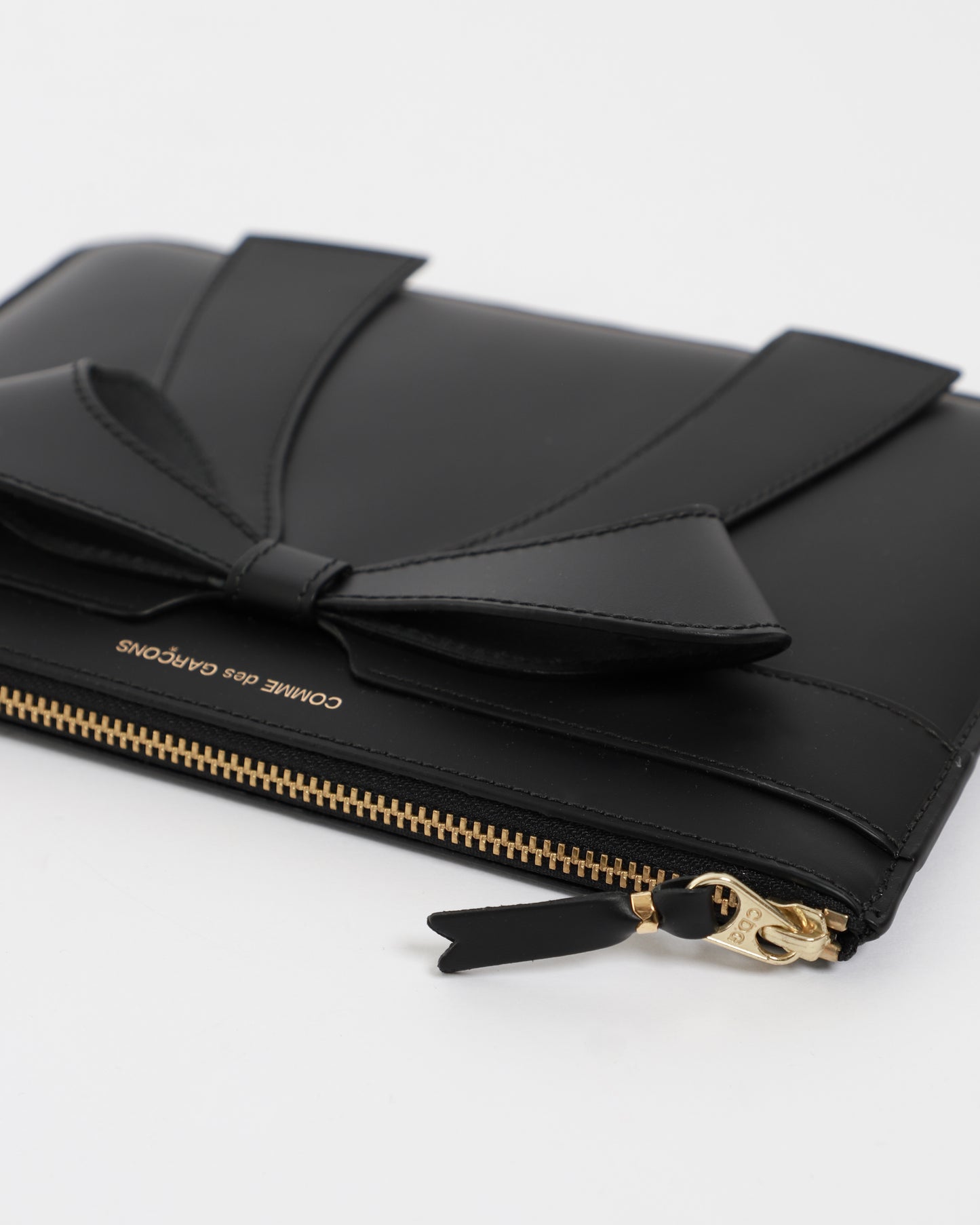 Bow Large Zip Pouch Wallet