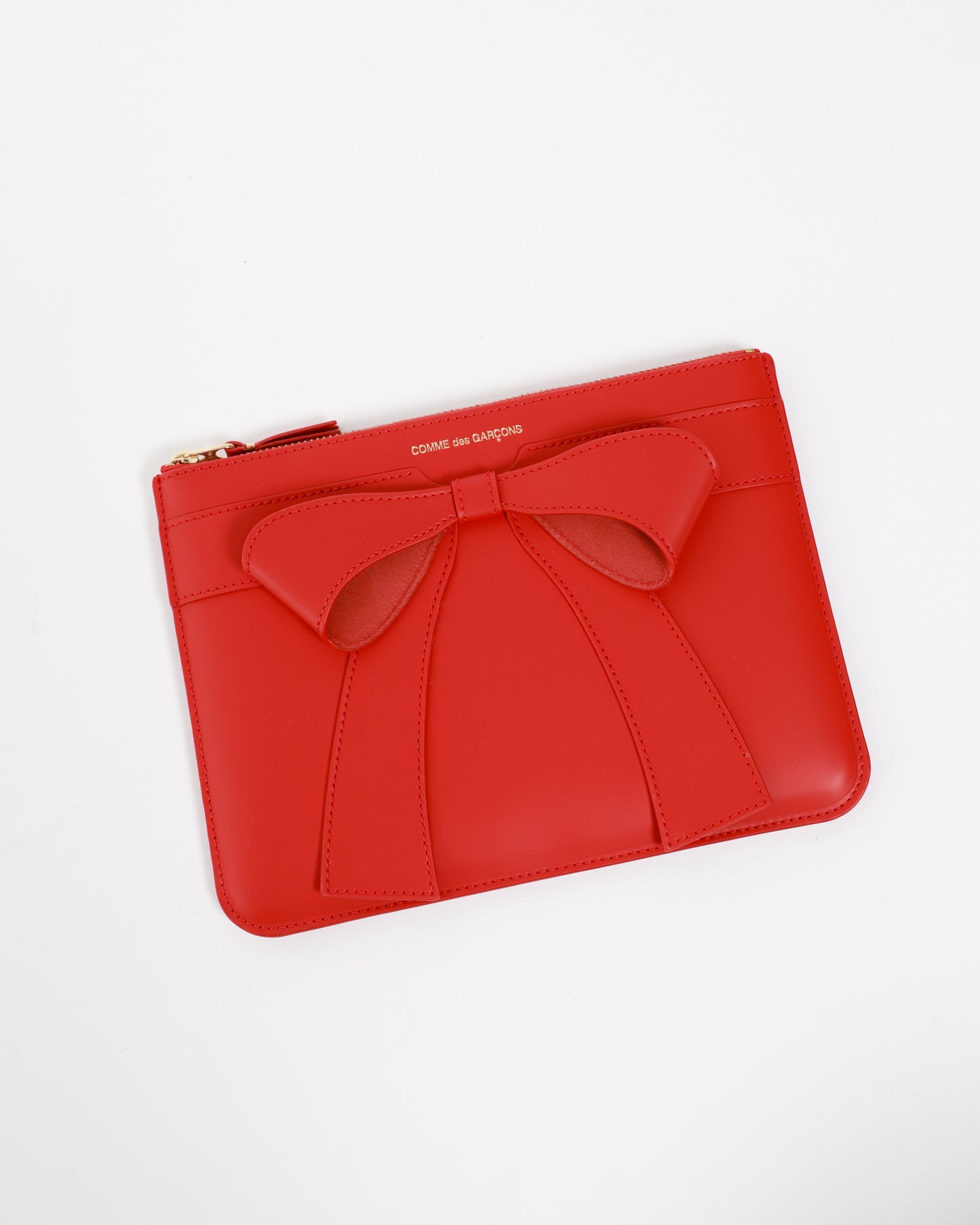 Bow Large Zip Pouch Wallet