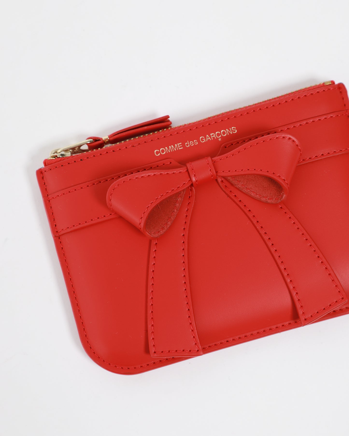 Bow Small Zip Pouch Wallet