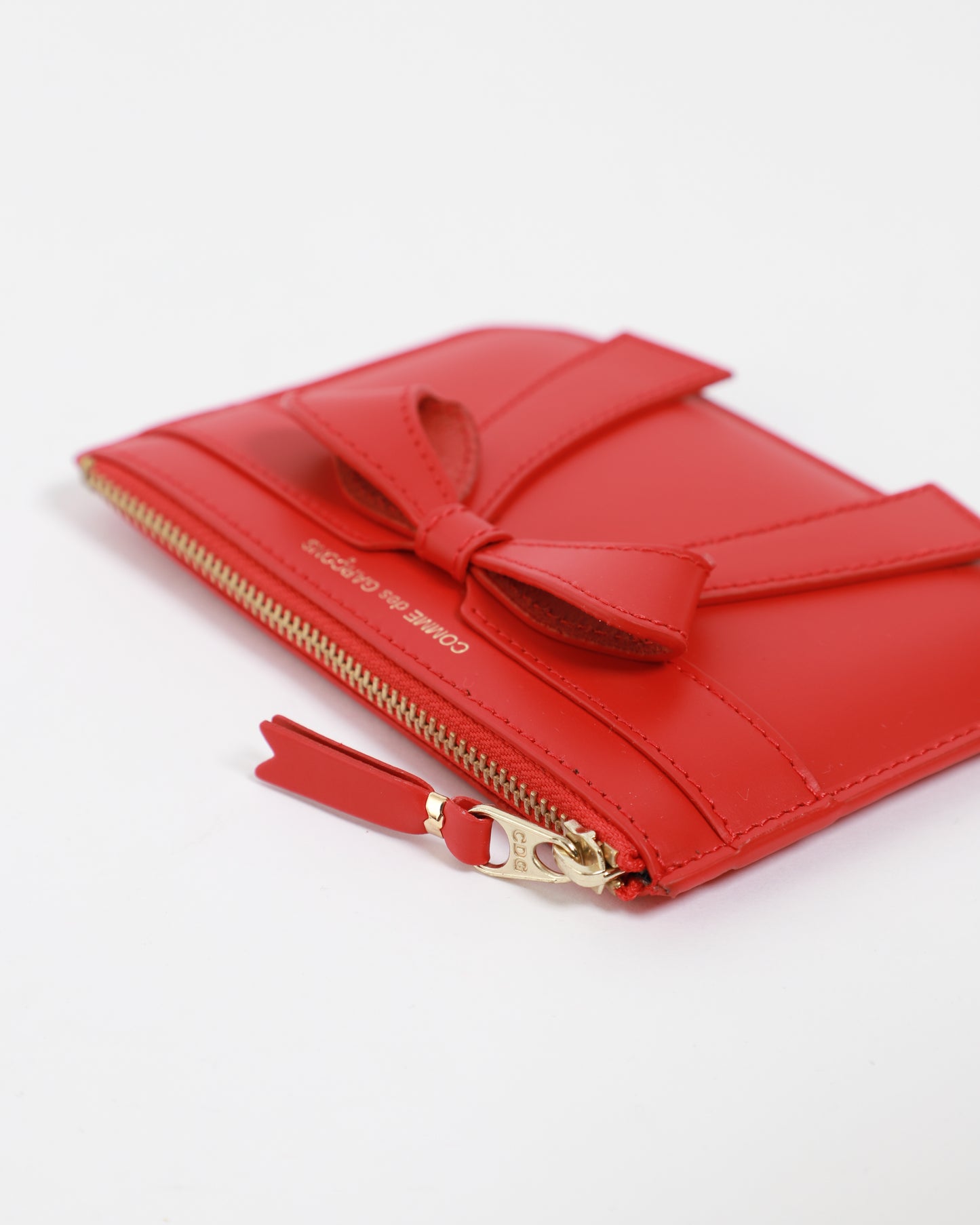 Bow Small Zip Pouch Wallet