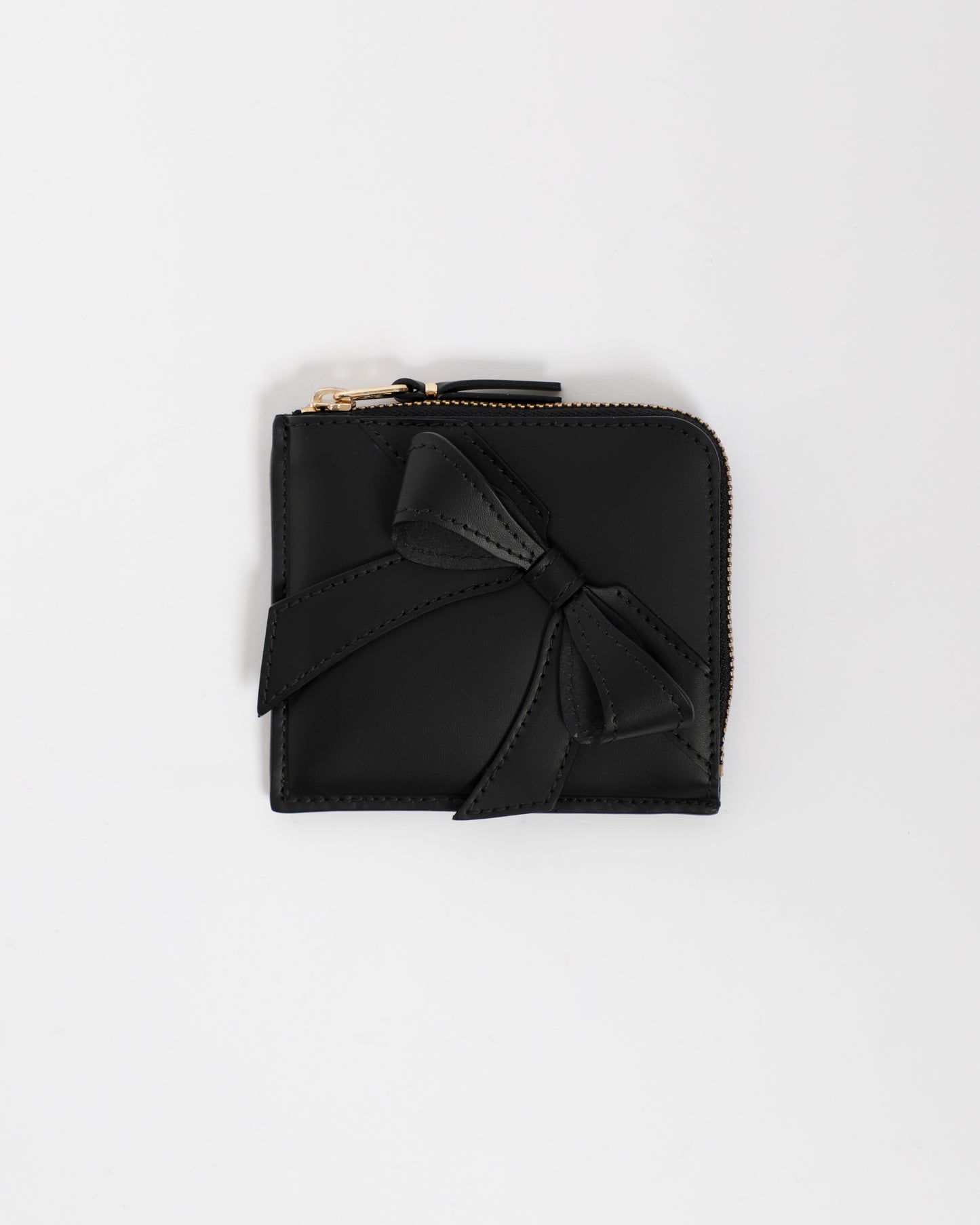 Bow Side Zip Wallet