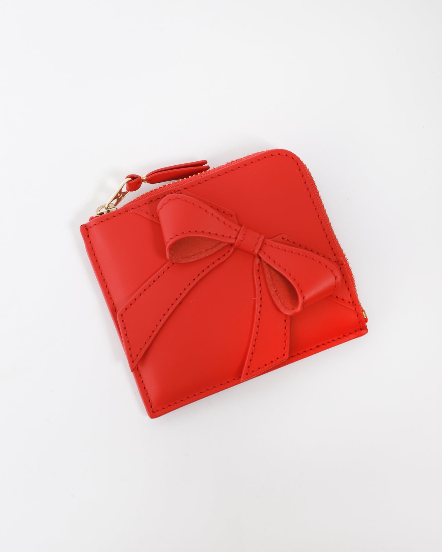 Bow Side Zip Wallet