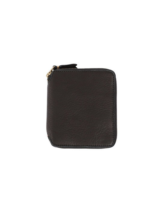 Washed Square Zip Wallet