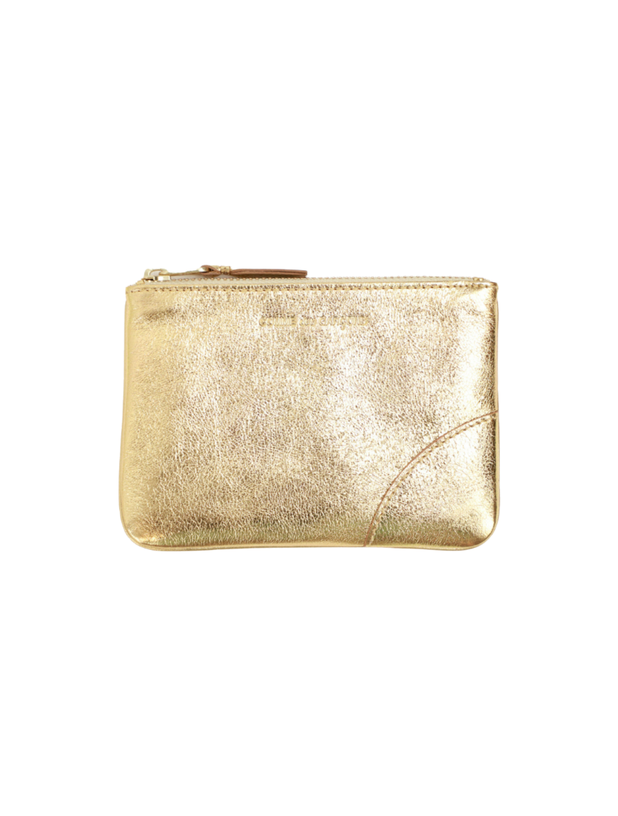 Gold Small Zip Wallet