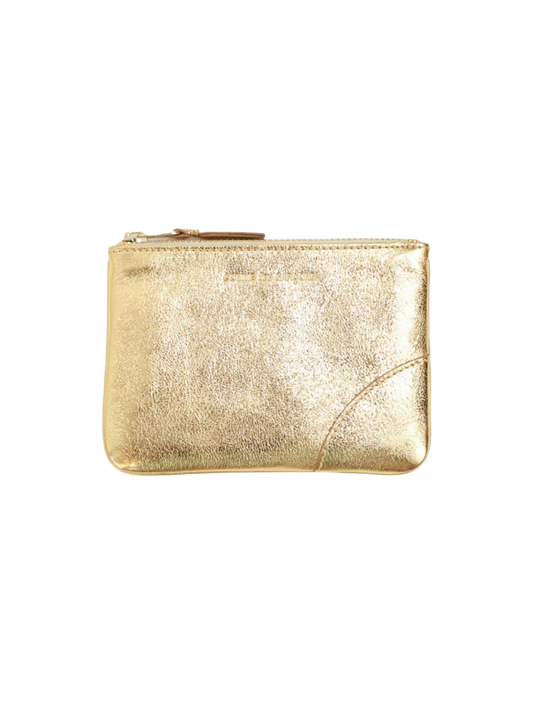 Gold Small Zip Wallet