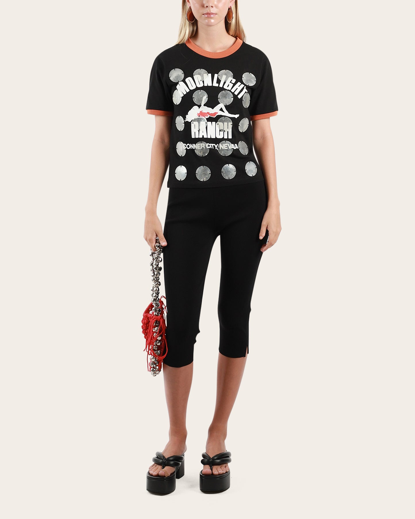 Mop Pailette Graphic T-shirt