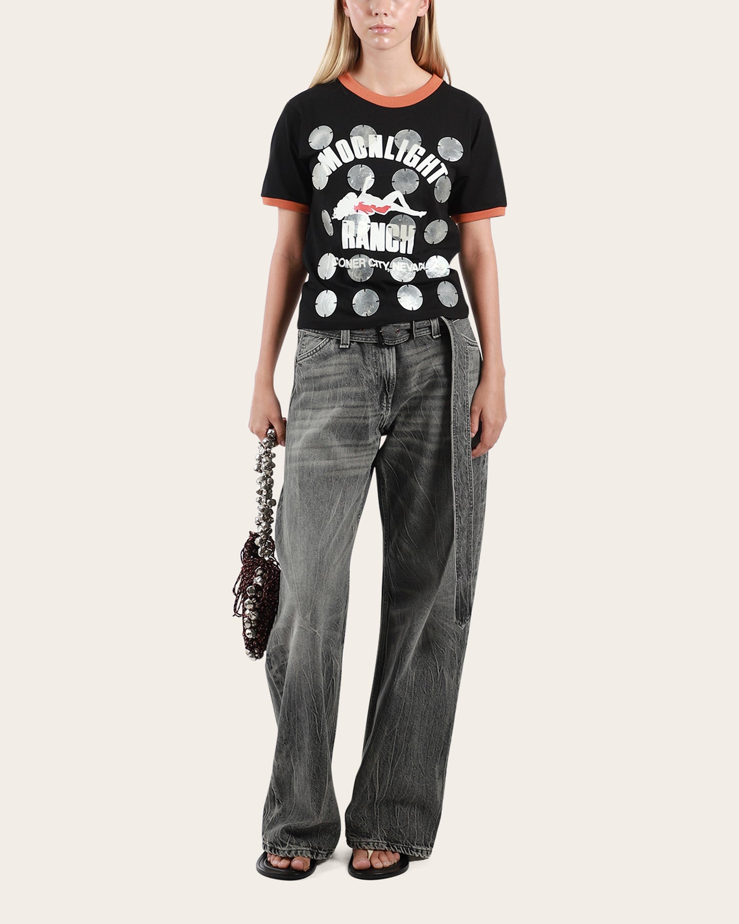 Mop Pailette Graphic T-shirt