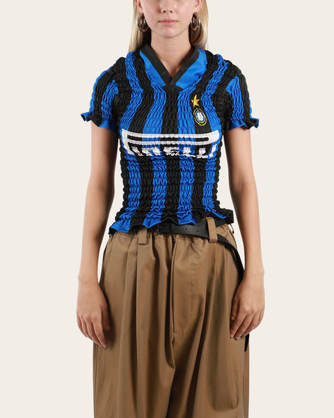 Shirred Football Jersey Medium