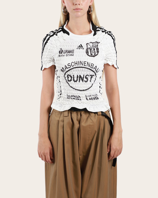 Shirred Football Jersey Medium