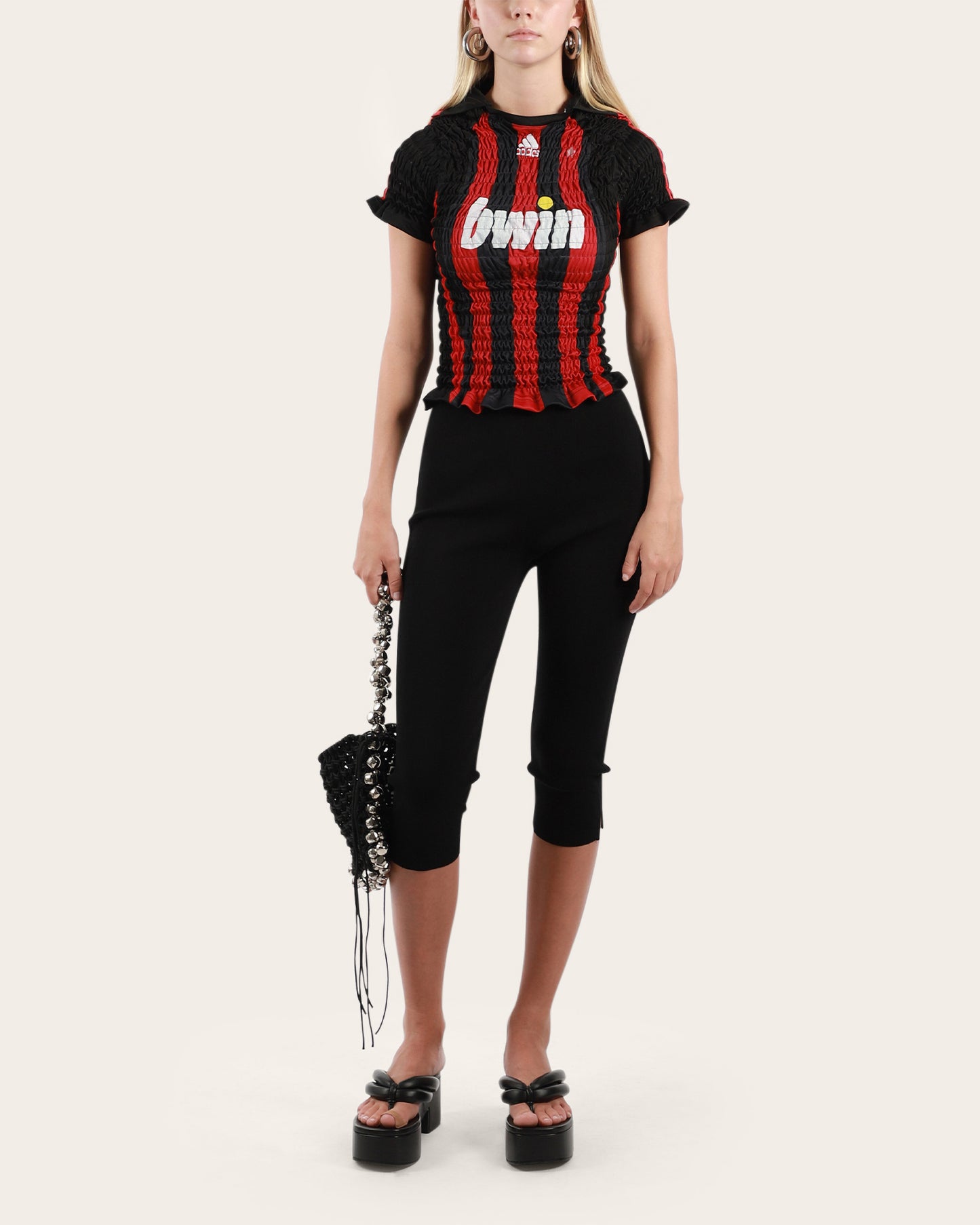 Shirred Football Jersey Small